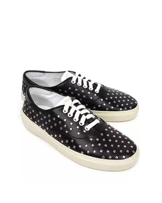Saint Laurent Strap-Up Casual Sneakers