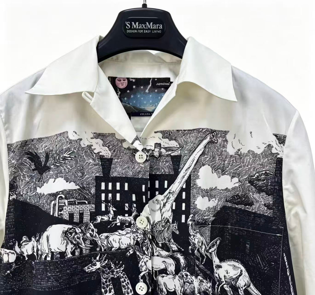 Prada Christophe Chemin Survival Utopia Shirt