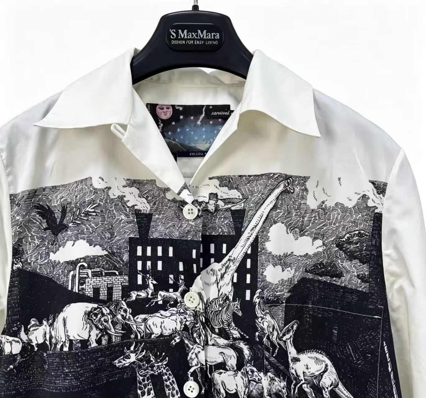 Prada Christophe Chemin Survival Utopia Shirt