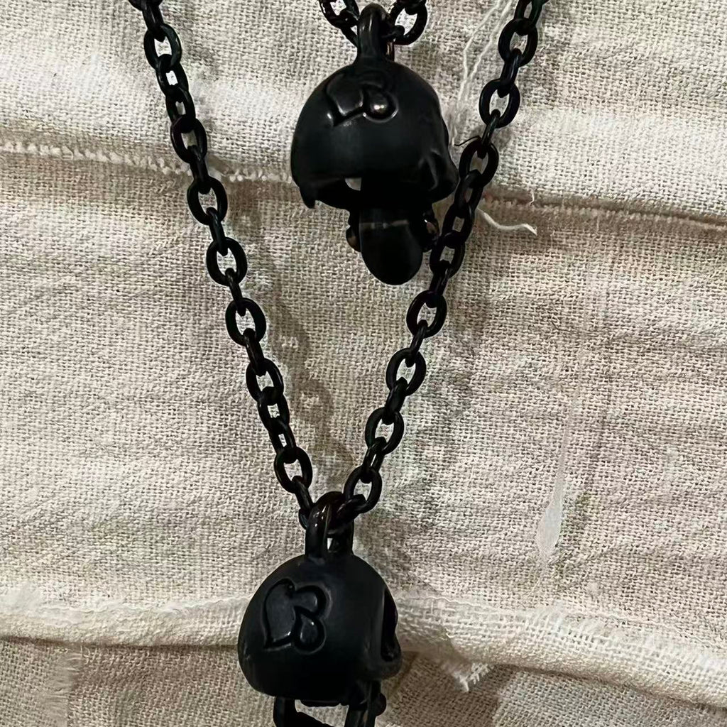 Number Nine 2006SS NOIR Skull Necklace