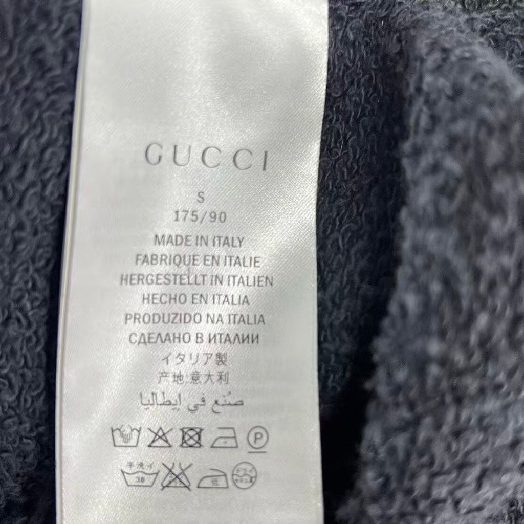 Gucci 17SS Blind For Love Cat Embellished Sweatshirt