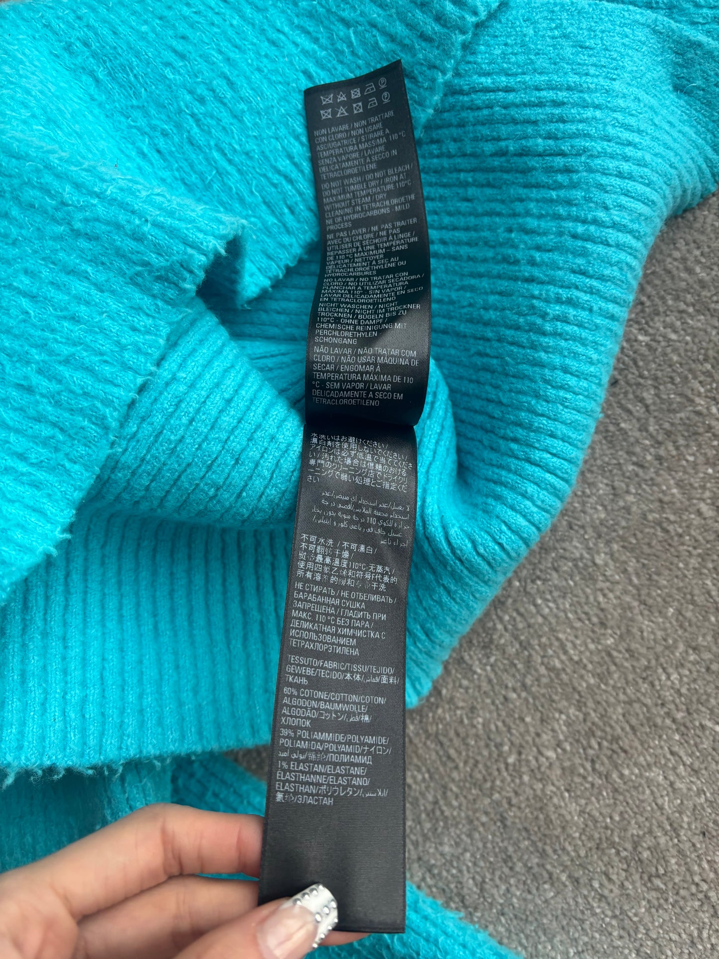 Balenciaga fw22 knit cardigan