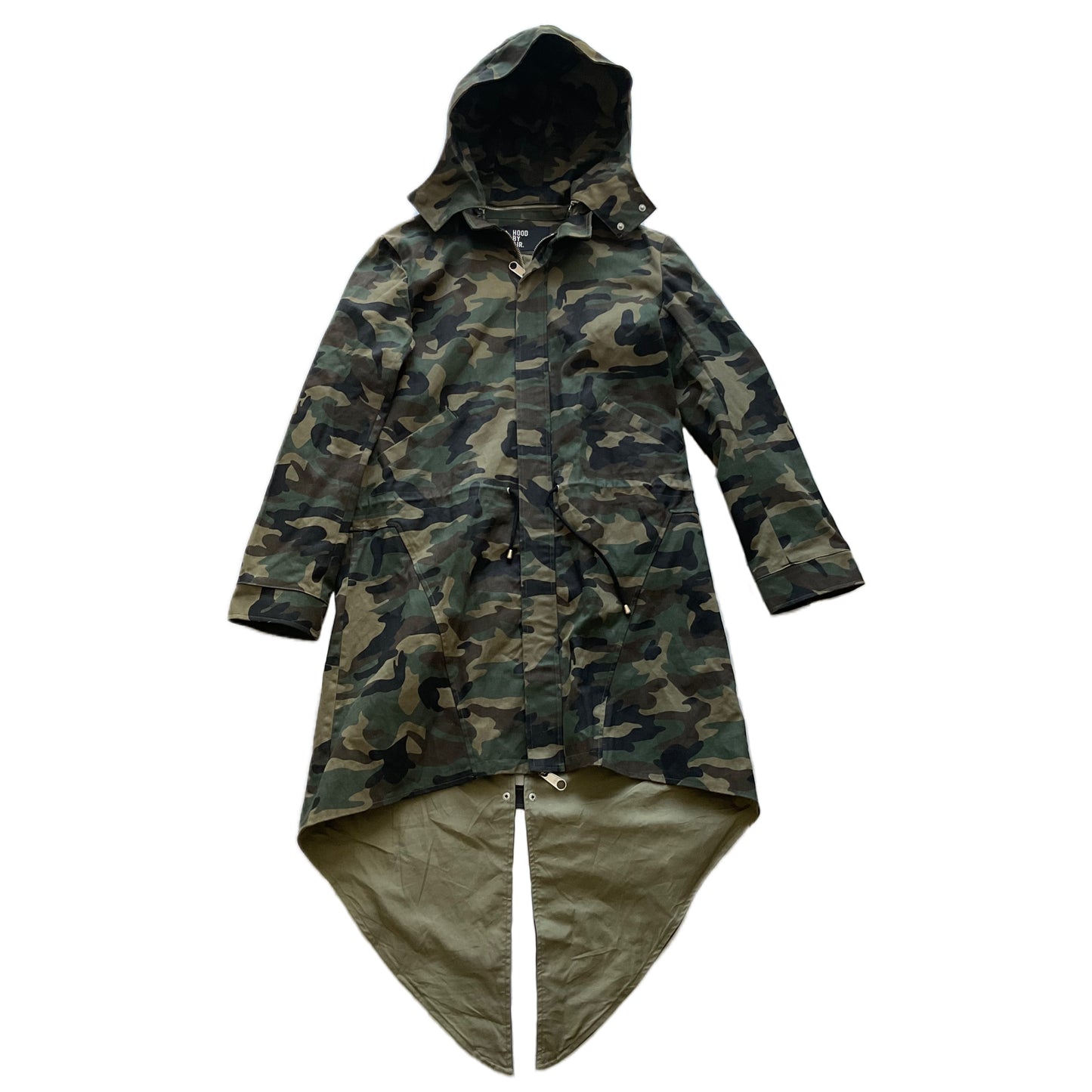 Hood by air remastered brutality camo parka