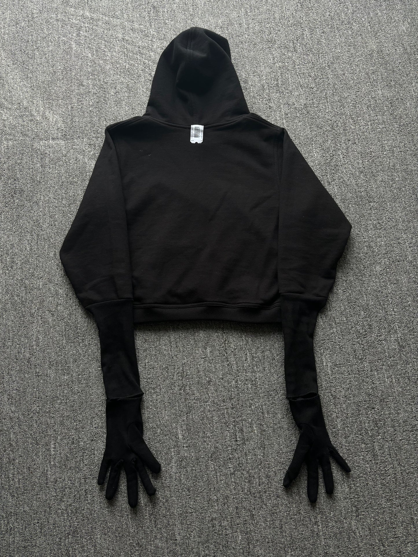 Prototypes gloved hard printed hoodie