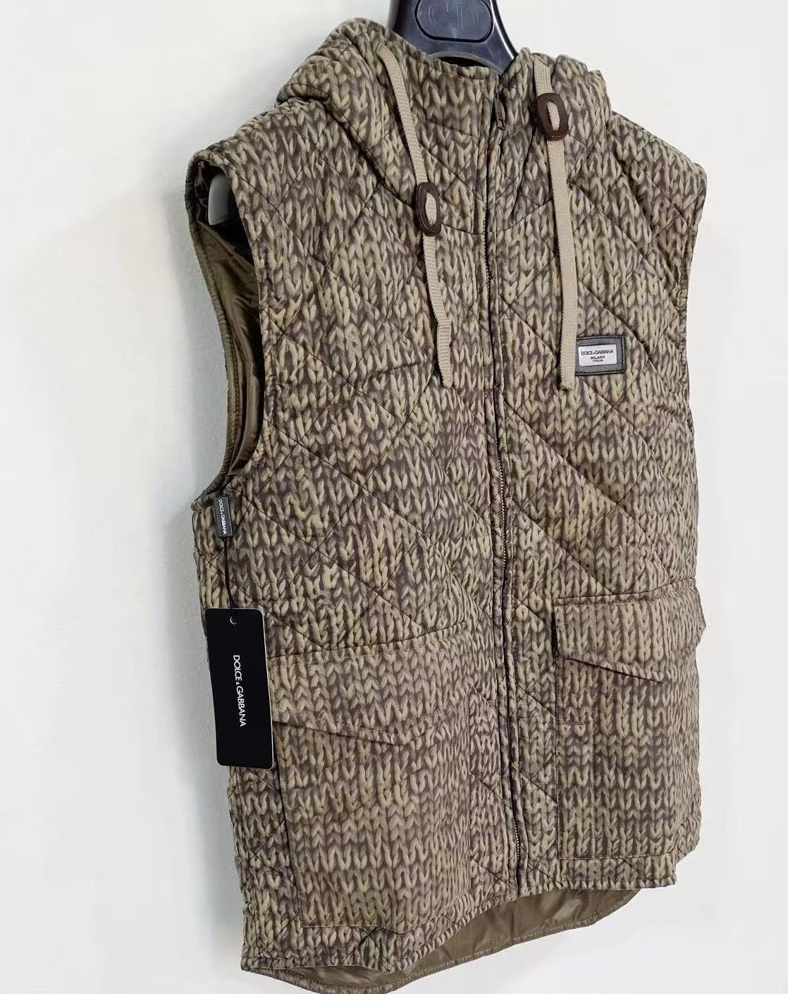 Dolce&Gabbana Hooded Puffer Vest