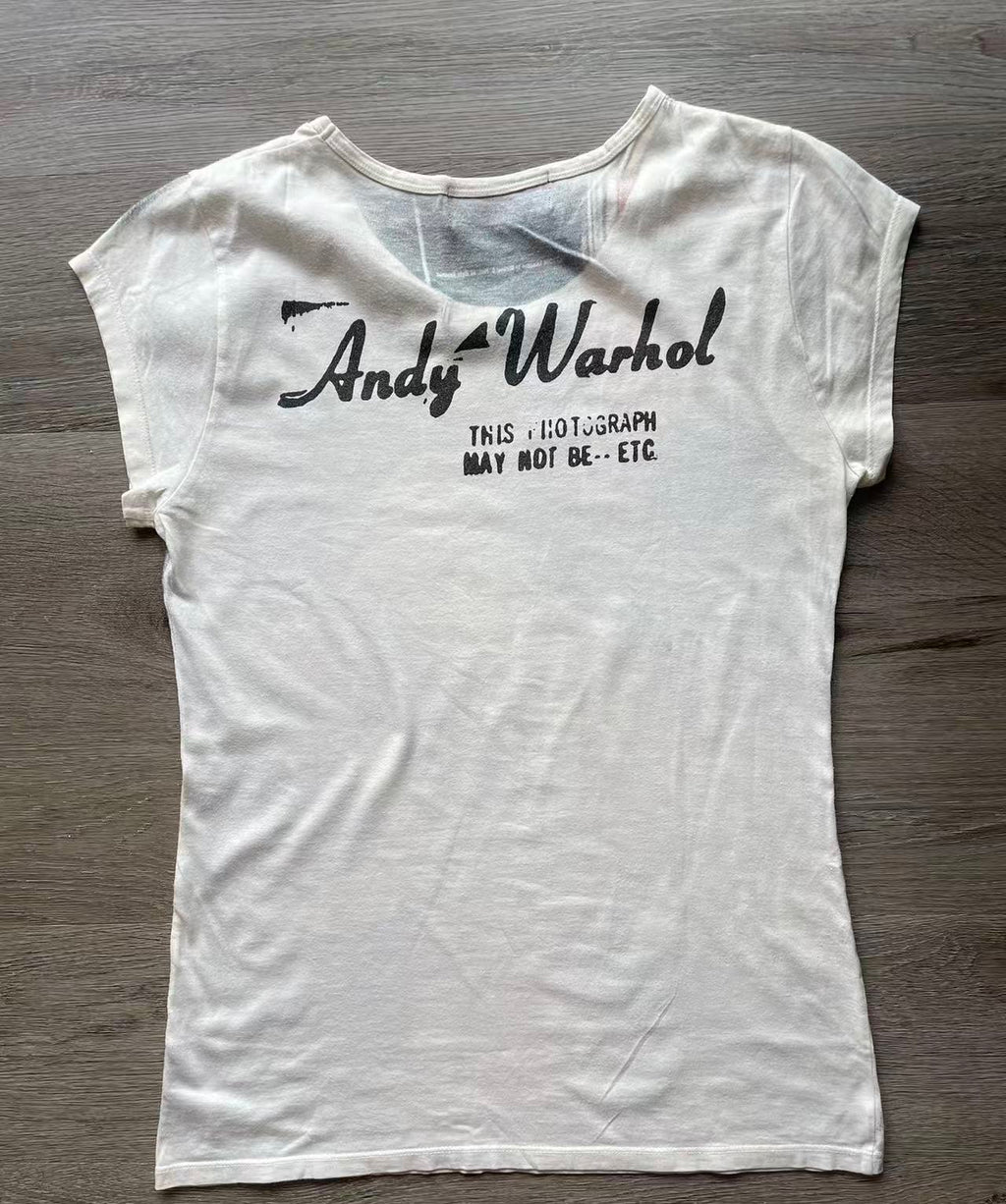 Hysteric Glamour Andy Warhol Edie Sedgwick Tee