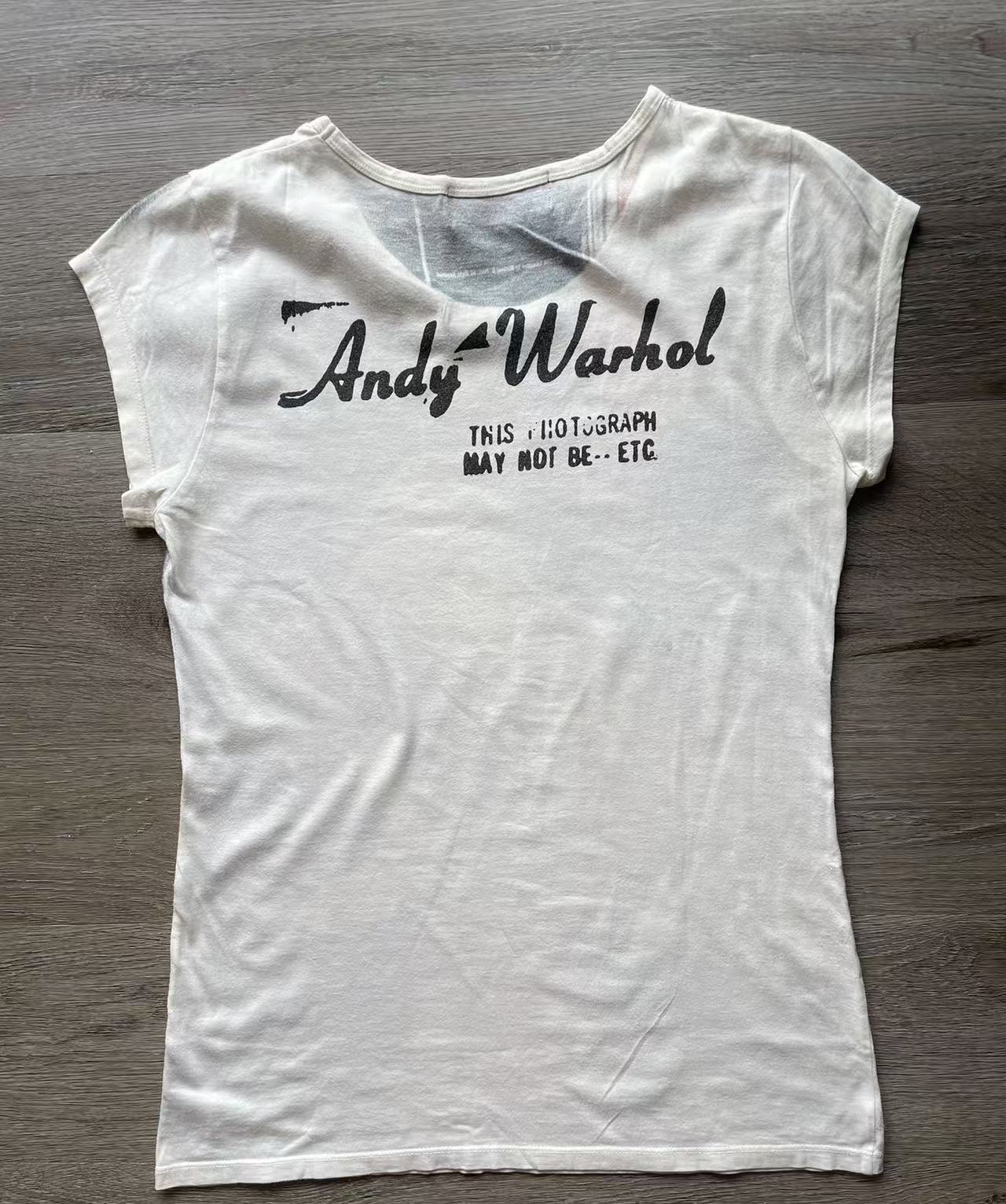 Hysteric Glamour Andy Warhol Edie Sedgwick Tee