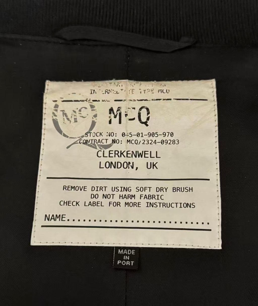 Alexander Mcqueen 2015 Leather Patchwork Jacket