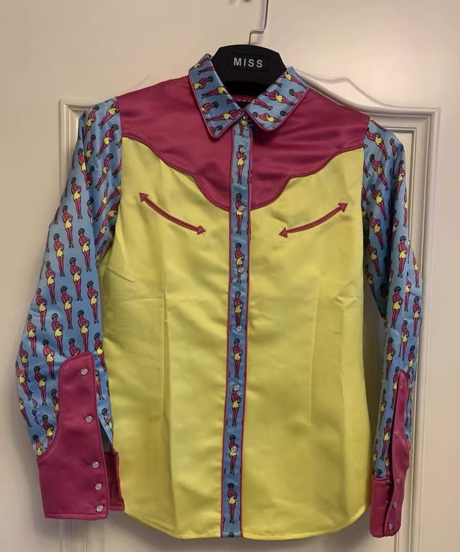 Jeremy Scott Patterned Shirt sample