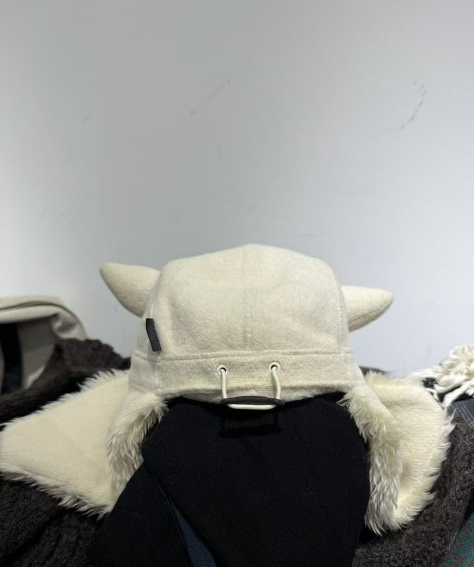 Undercover Devil Horn Winter Hat
