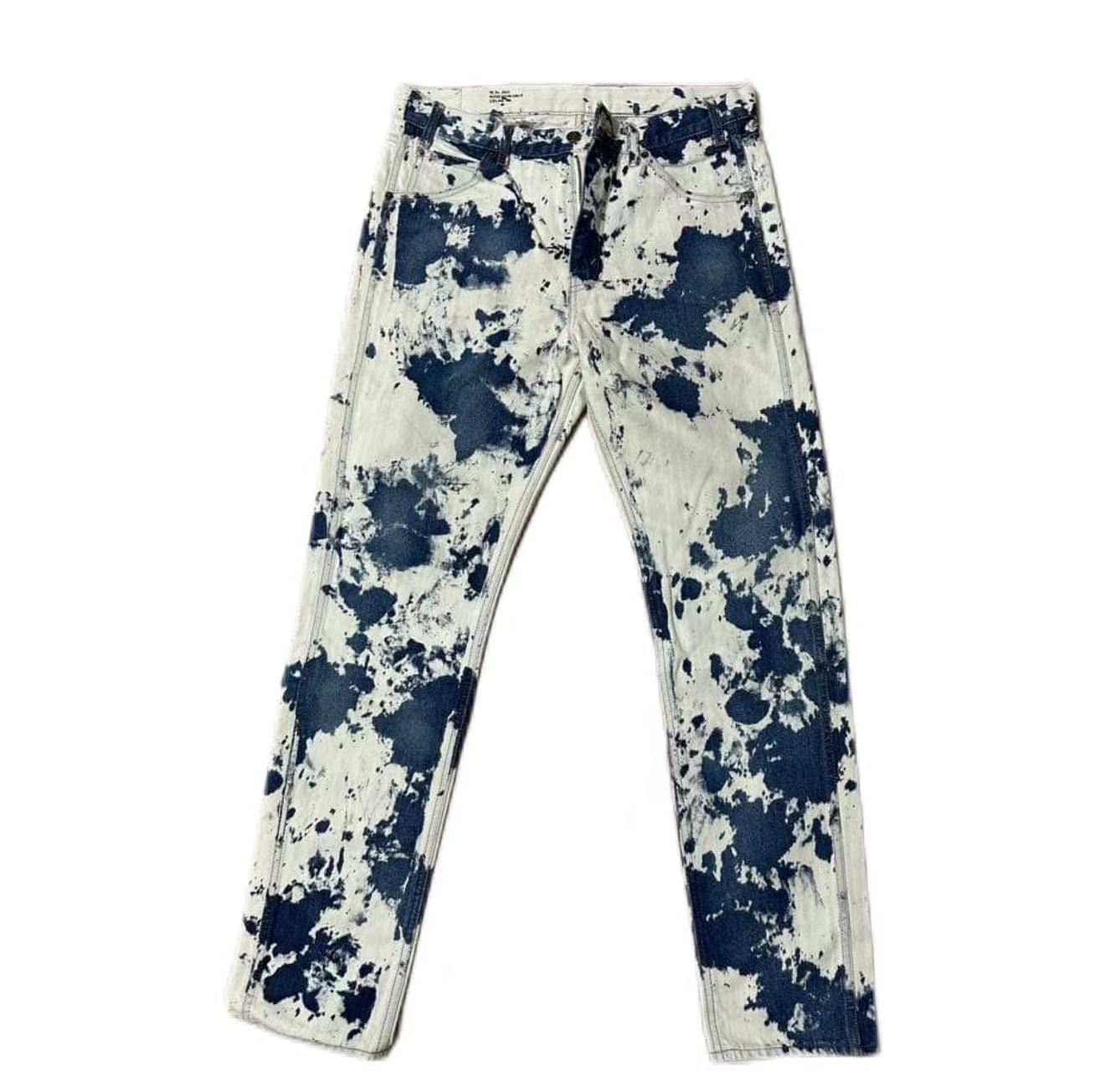 Celine 21SS Bleach Wash Jeans