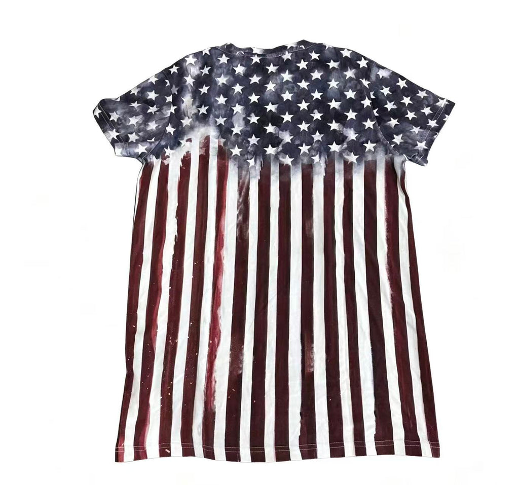 balmain stars and stripes tee
