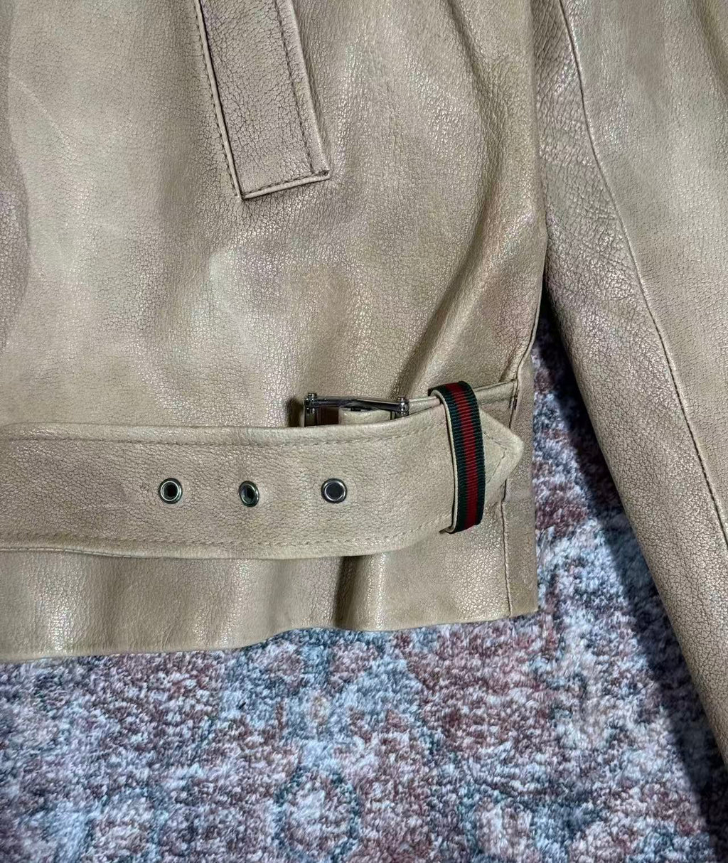 Gucci by Tom Ford Leather Jacket