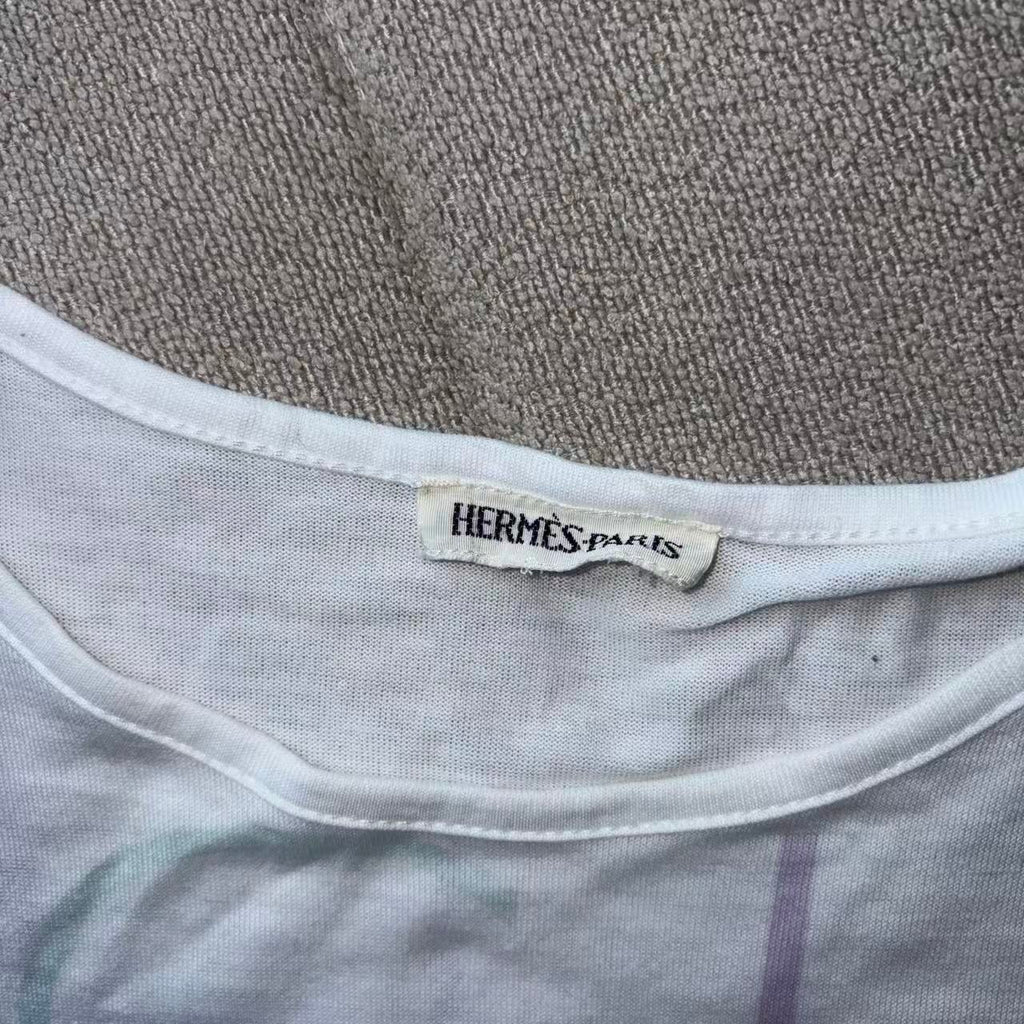 Hermes by Martin Margiela 90s Script Tee