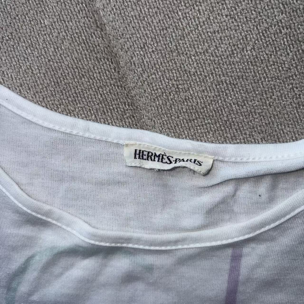 Hermes by Martin Margiela 90s Script Tee