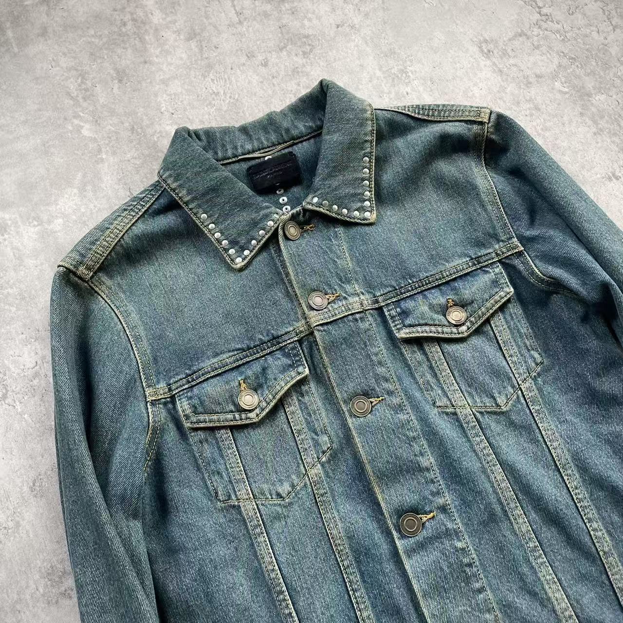 Saint Laurent 15SS Studded Denim Jacket