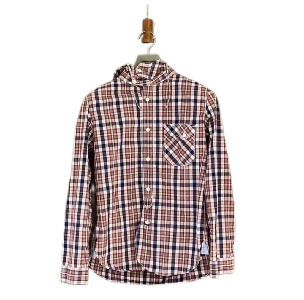 Junya Watanabe 12SS Hooded Plaid Shirt
