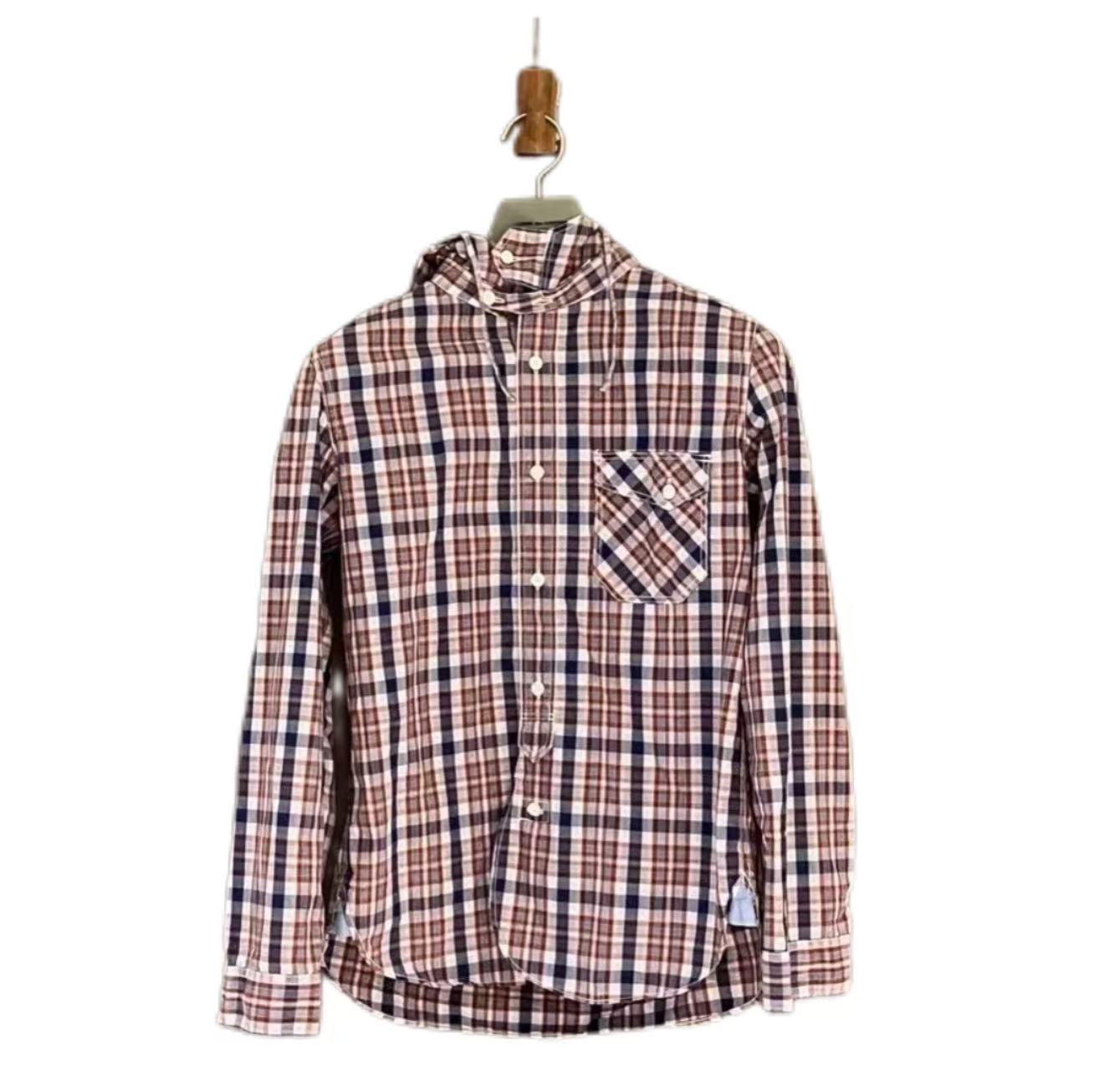 Junya Watanabe 12SS Hooded Plaid Shirt