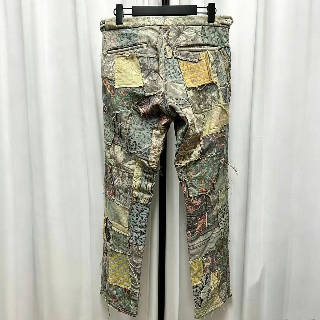 Comme des Garcons Homme Plus 00SS Gobelins Tapestry Patchwork Pants