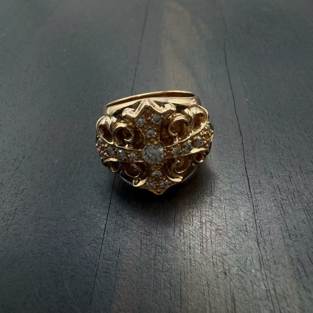 Chrome Hearts 22k Gold Keeper Ring