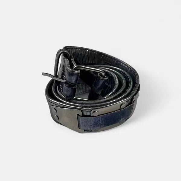 Helmut Lang 03SS Silver Belt