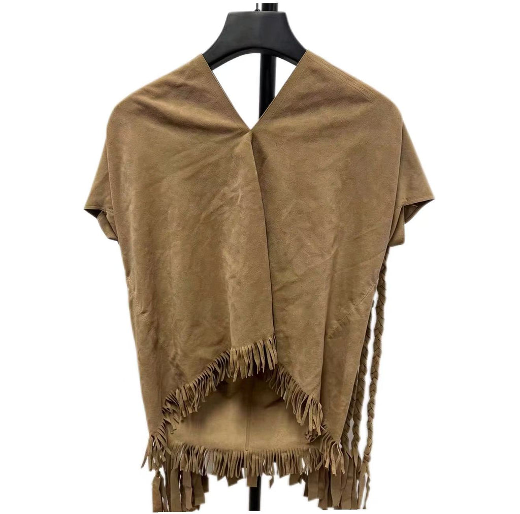 Junya Watanabe 14SS Suede Fringe Tee