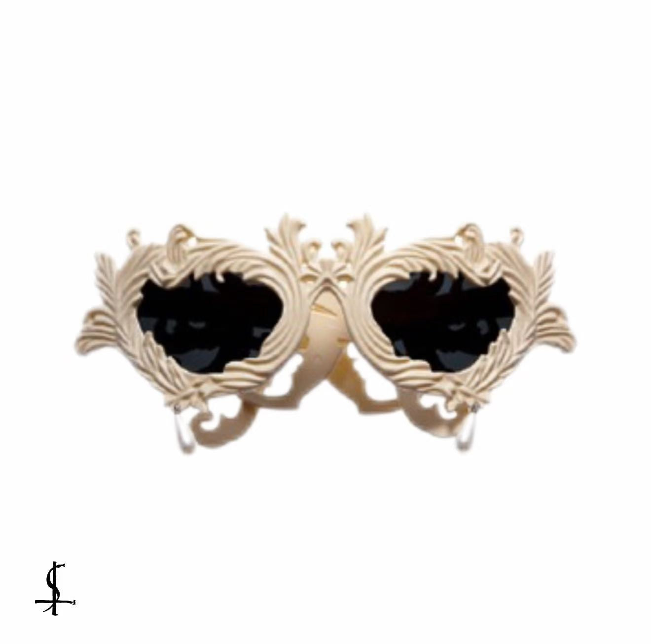 Linda Farrow Jeremy Scott Baroque Sunglasses