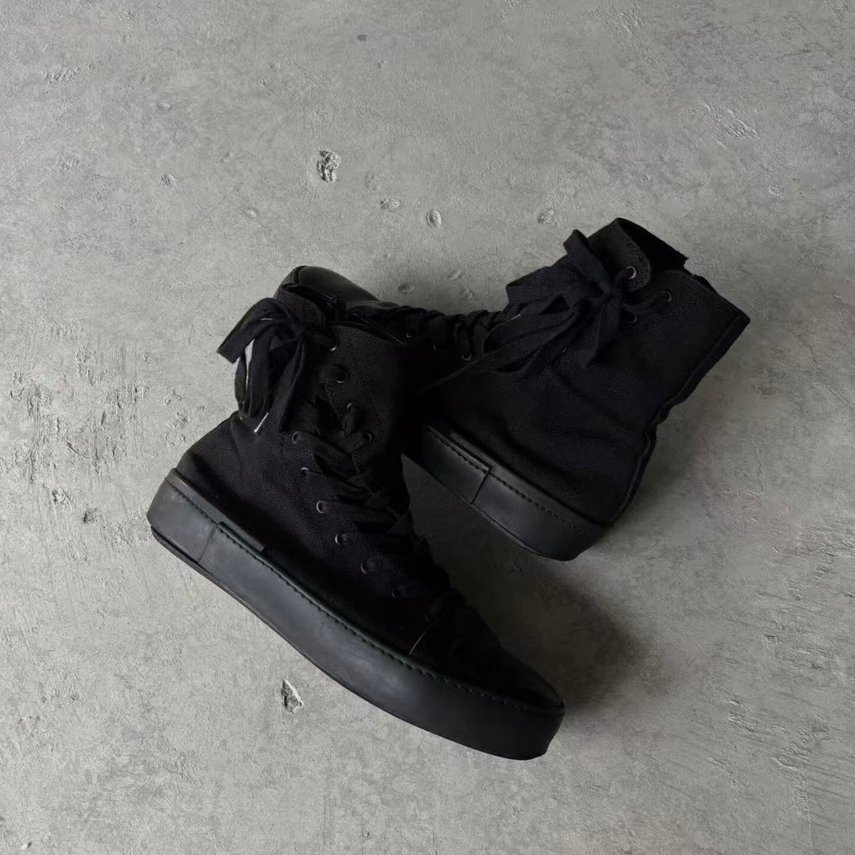Yohji Yamamoto Canvas Sneakers