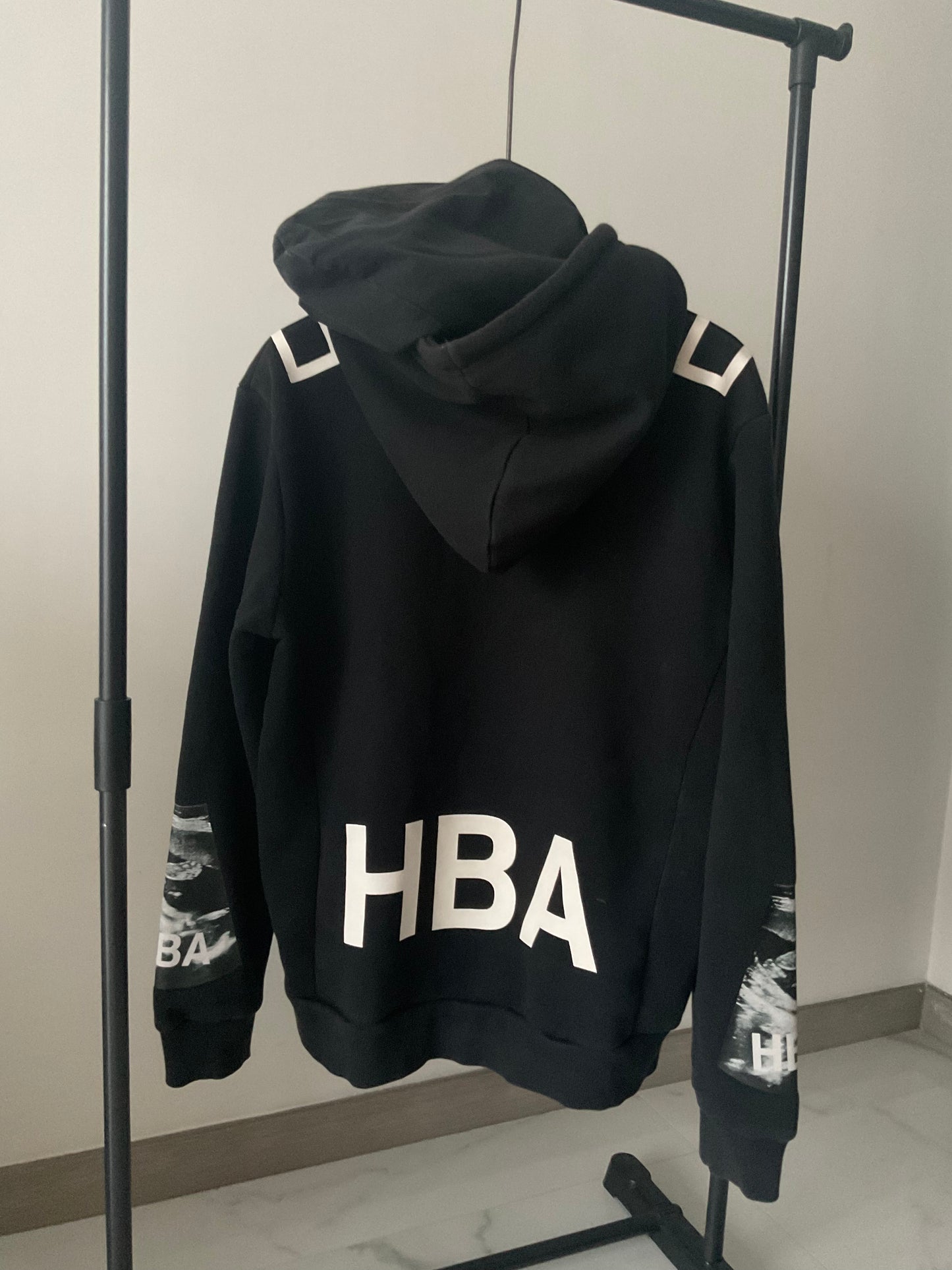 Hood by air double hooded hoodie