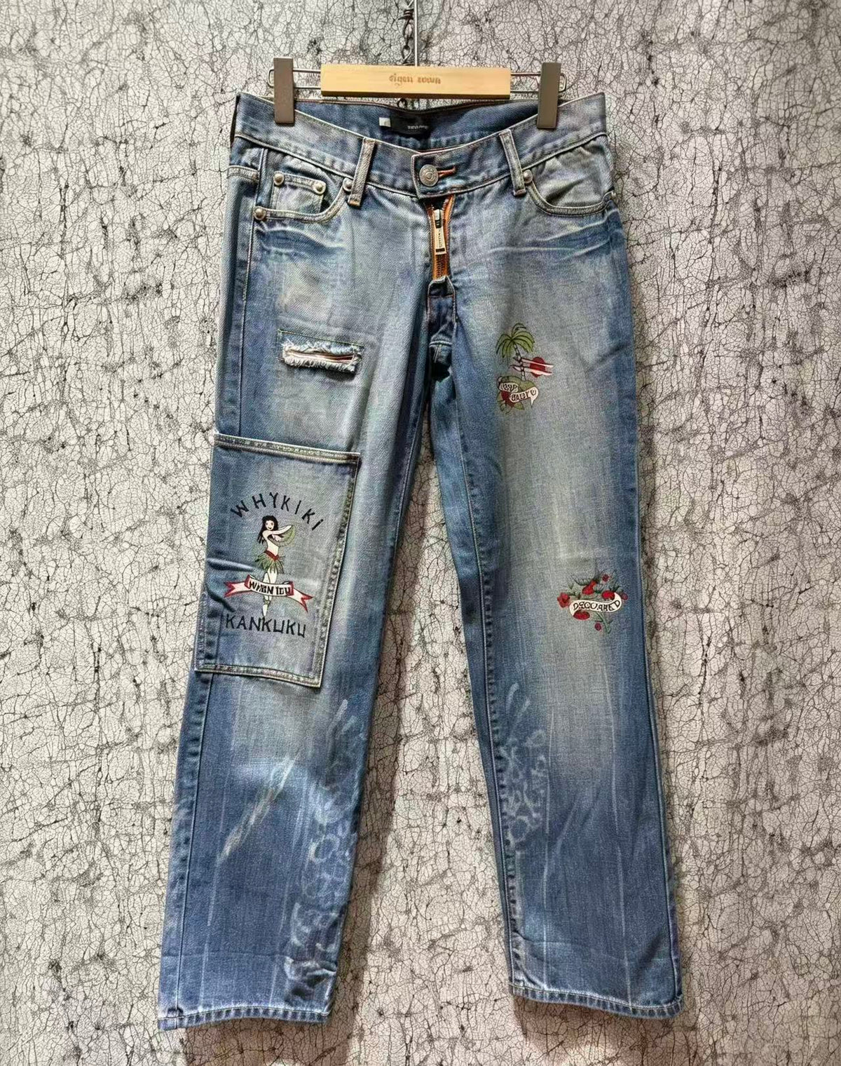 Dsquared2 05SS Waikiki Hawaii Denim Jeans