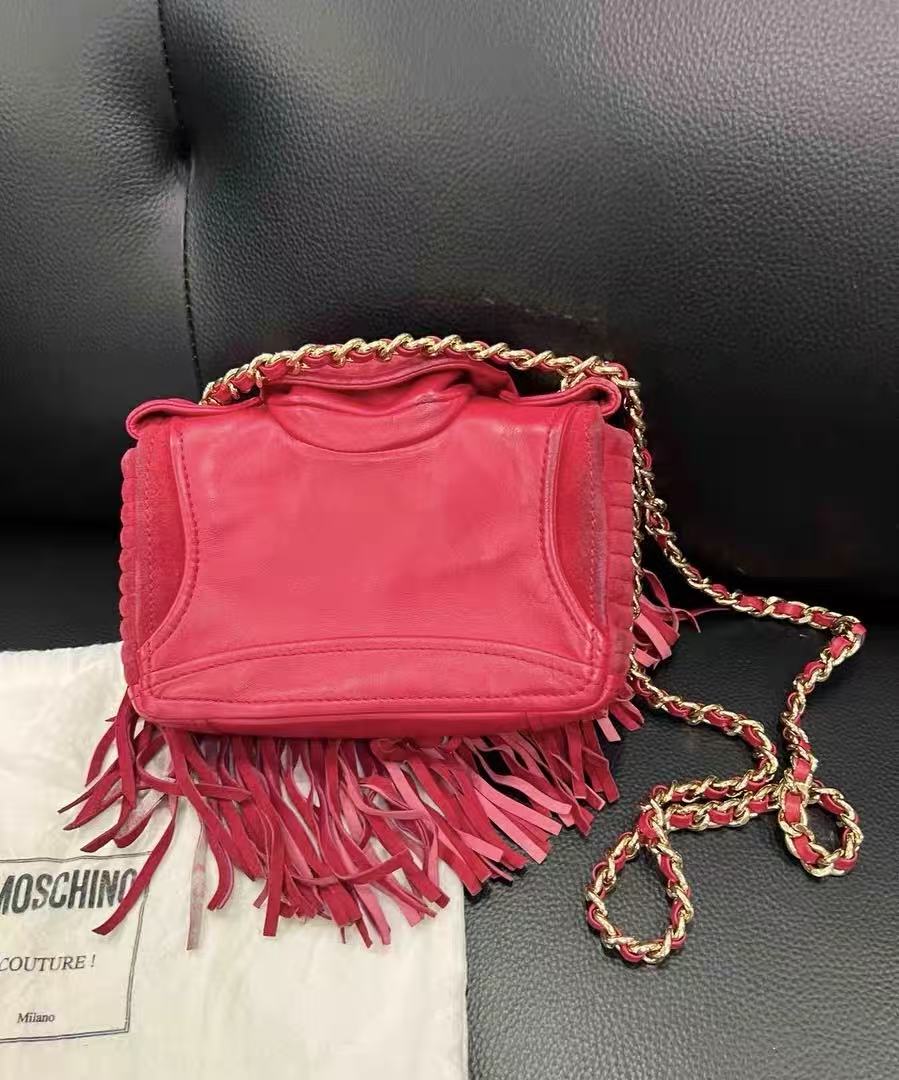 Moschino Biker Handbag
