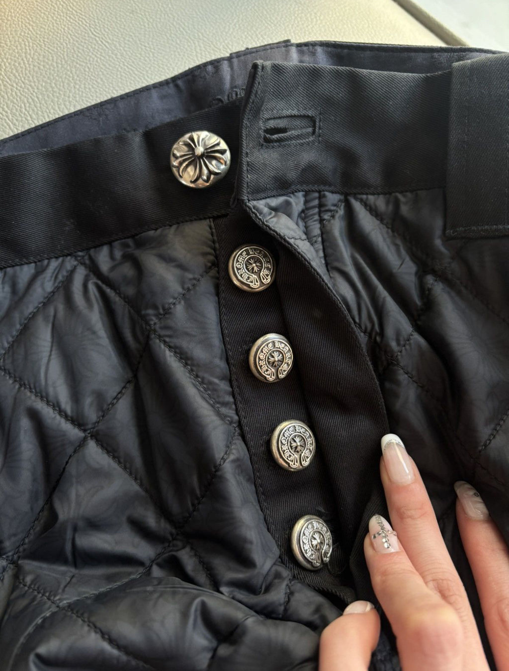 Chrome Hearts matty boy trousers