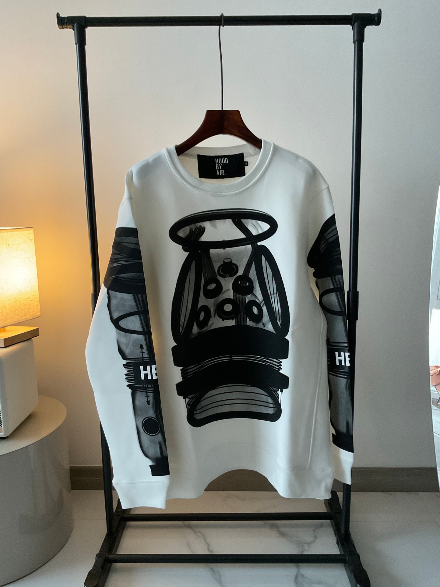 Hood by air graphic sweater