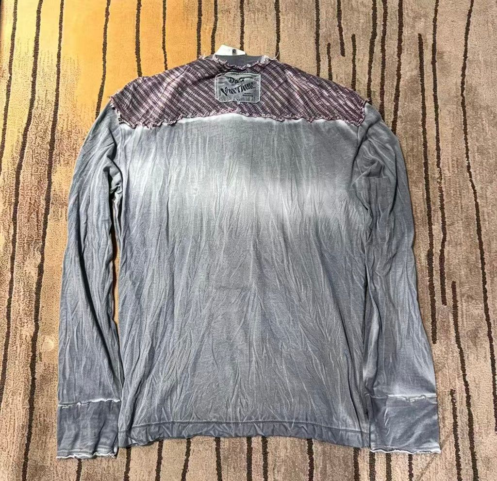 Dolce&Gabbana 06SS Faded Distressed Longsleeve Tee