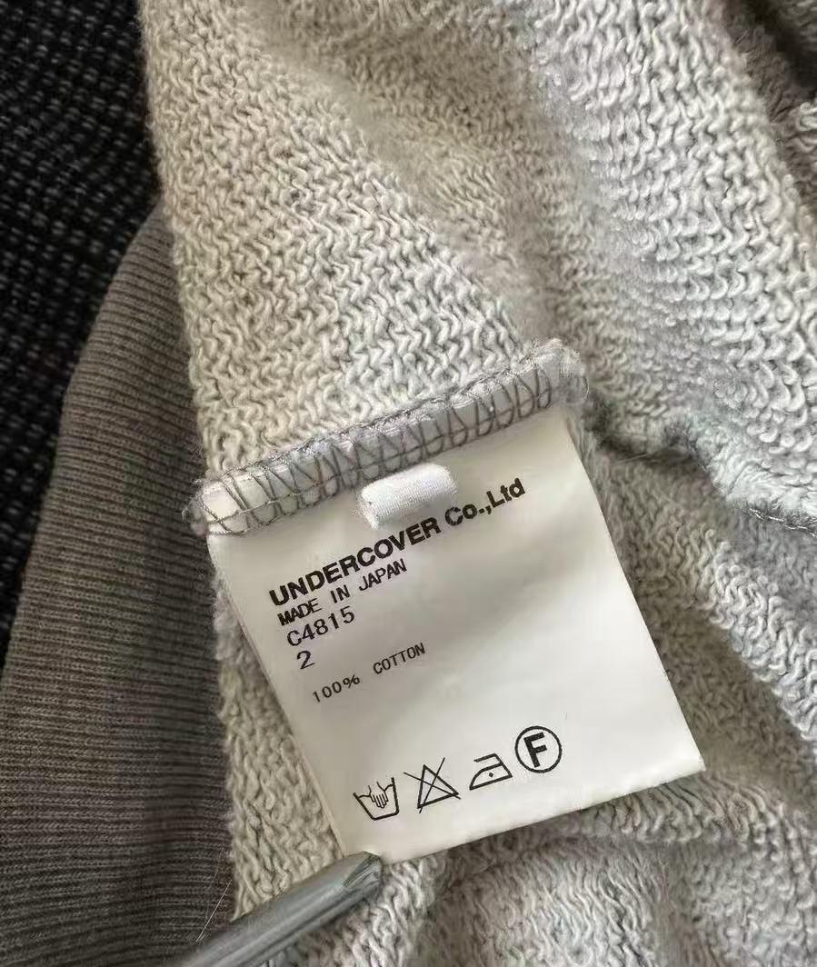 Undercover 09SS Lightning Bolt Zip Up Hoodie