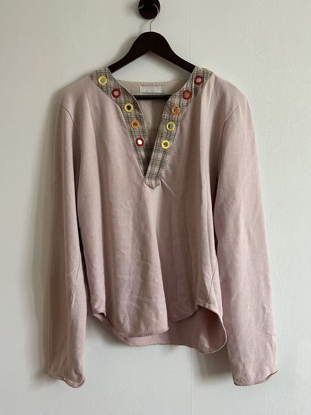 Alexander Mcqueen 05SS Mirror Placket Henley Sweater