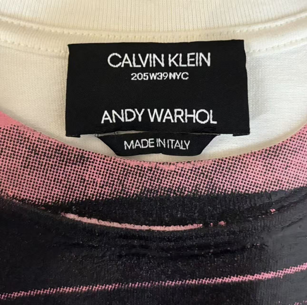 CALVIN KLEIN 205W39NYC 18SS By Raf Simons Print Tank Top