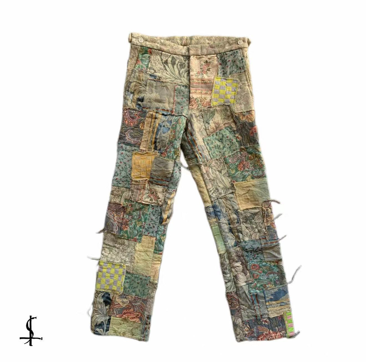 Comme des Garcons Homme Plus 00SS Gobelins Tapestry Patchwork Pants