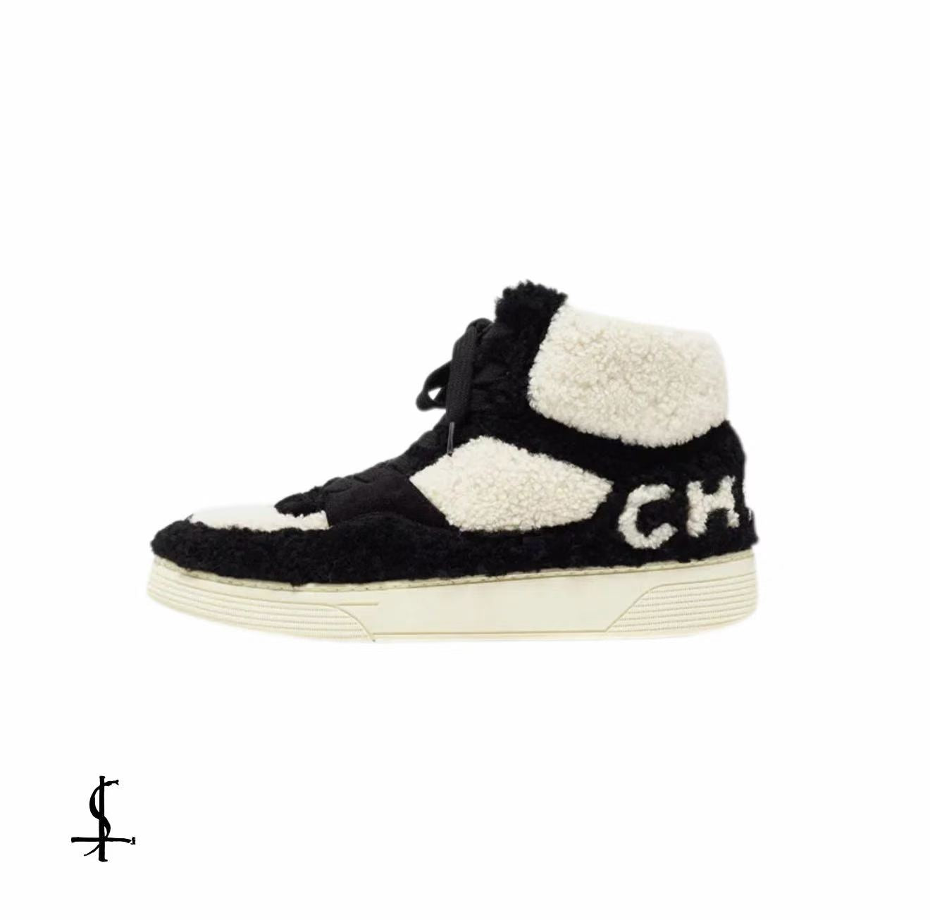 Chanel 2019 wool sneaker