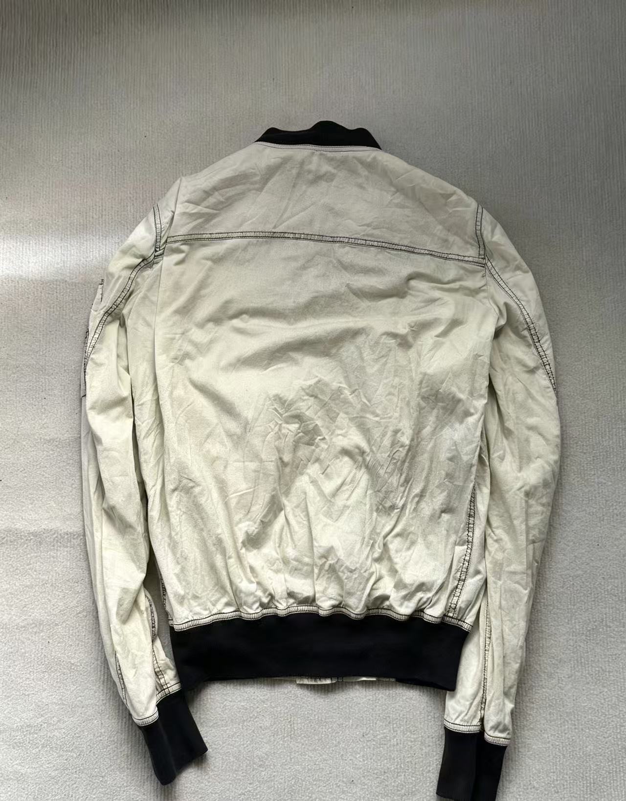 Rick Owens Drkshdw Washed Cotton MA-1 Bomber Jacket