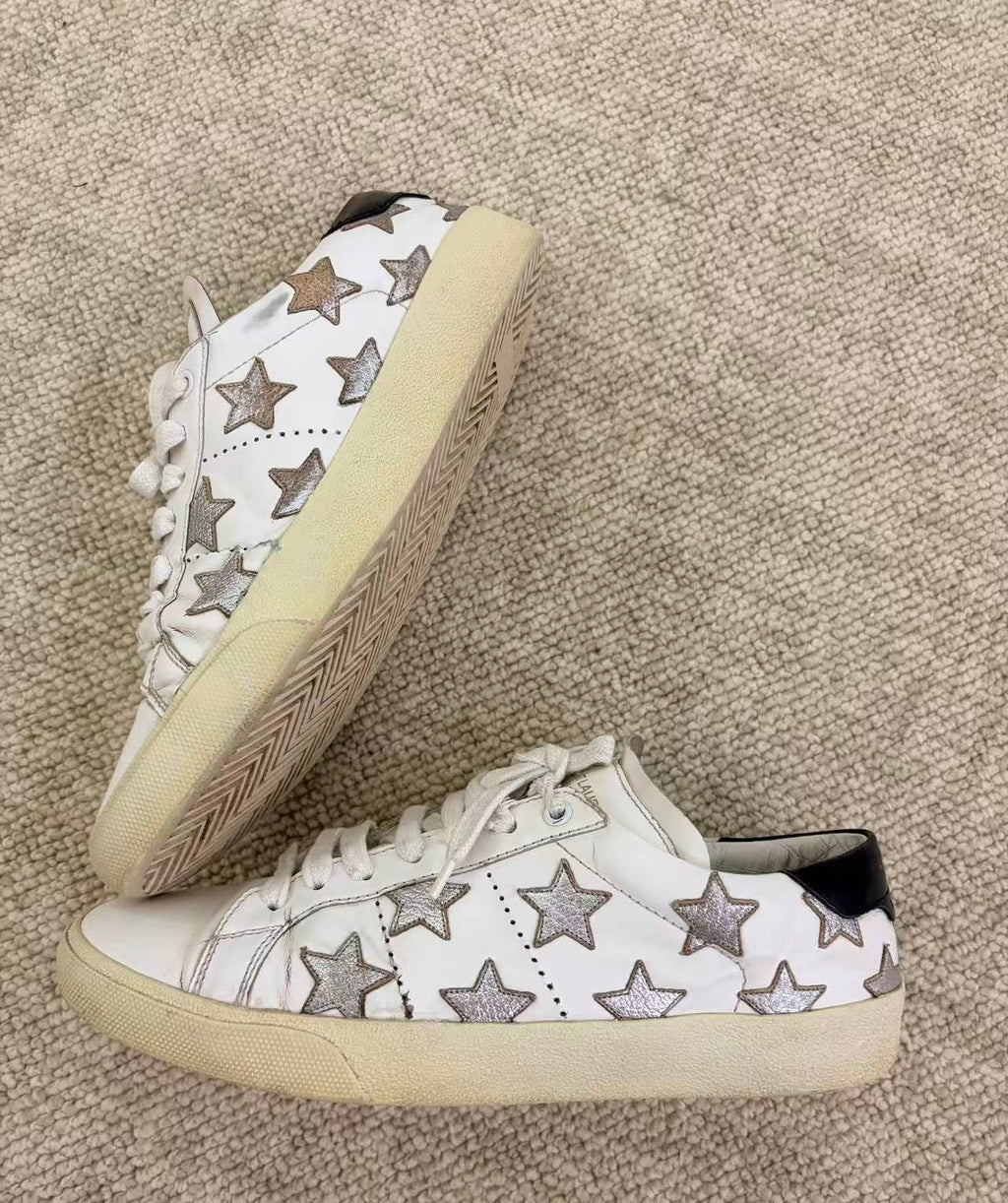 Saint Laurent Court Classic Star Sneakers