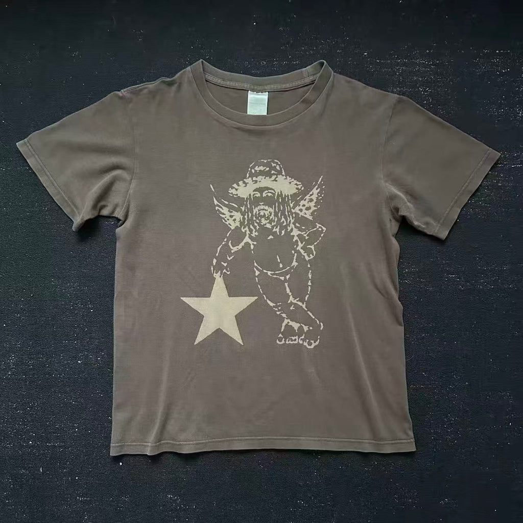 Number Nine 02AW George Harrison Star Tee