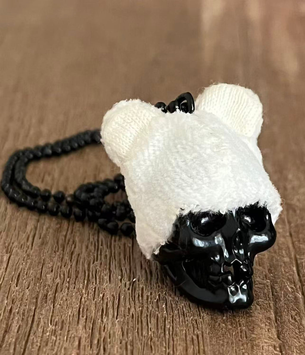 Undercover 04AW Mickey Beanie Skull Necklace