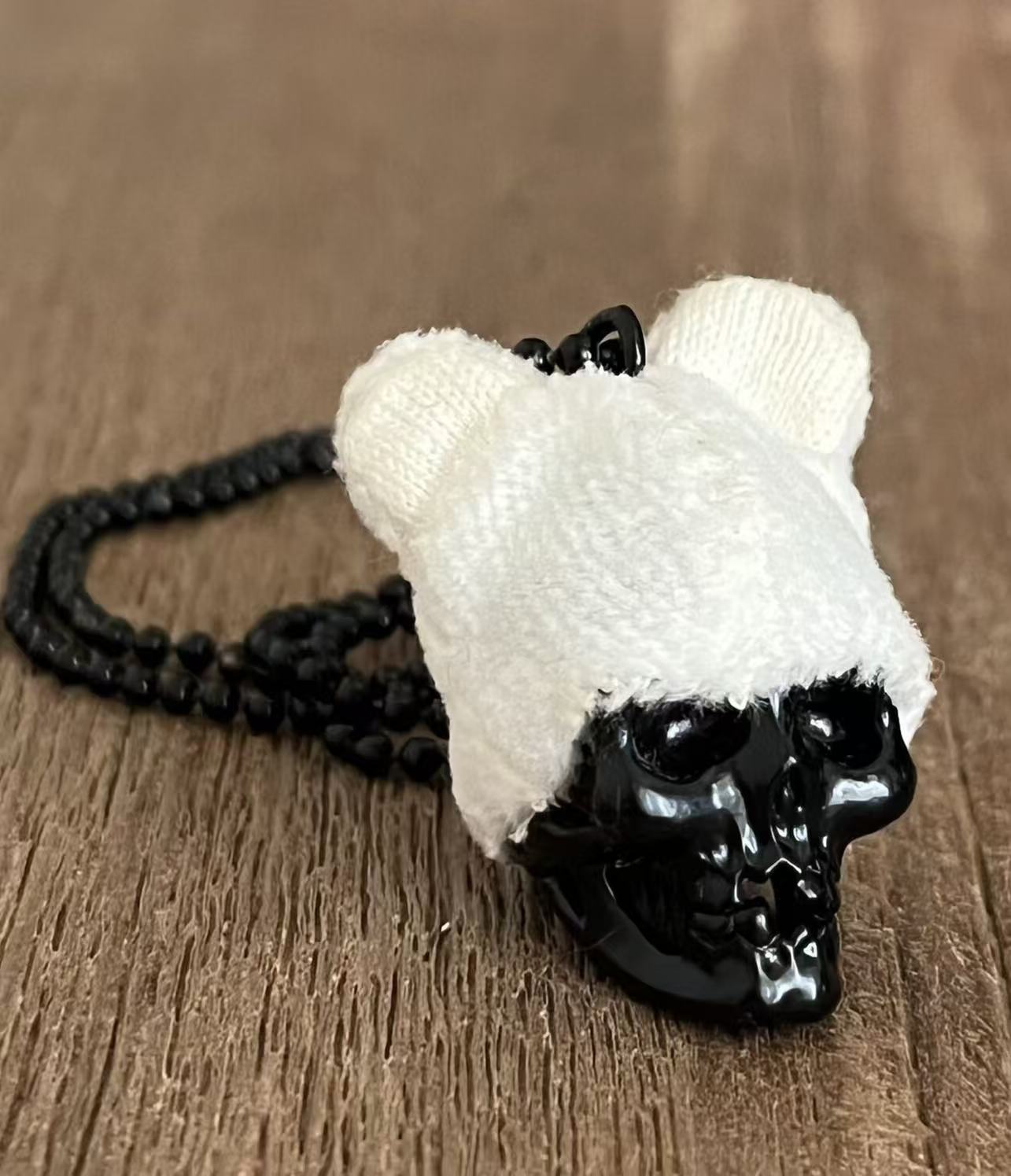 Undercover 04AW Mickey Beanie Skull Necklace