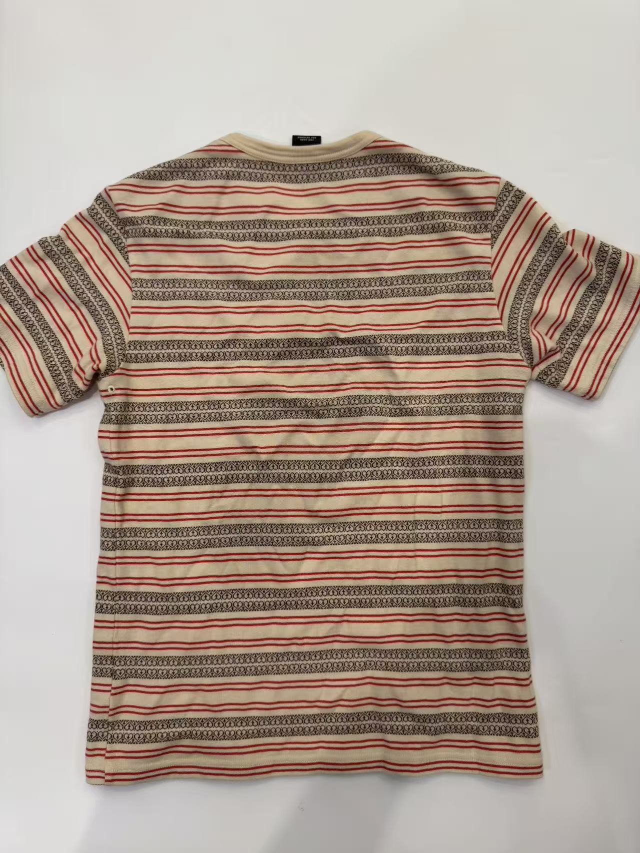 Number Nine 03ss Heart Pattern Jacquard Tee