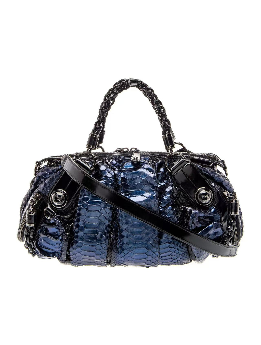 Gucci 09FW Python Galaxy Handle Bag