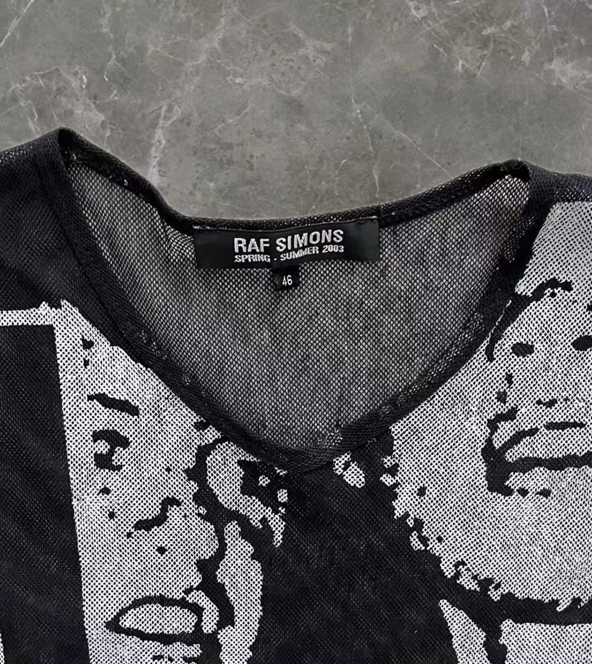 Raf Simons 03SS Consumed Tank Top