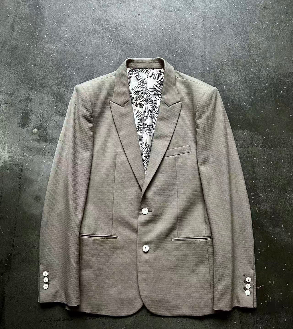 Number Nine 07ss About a Boy Notch Lapel Suit