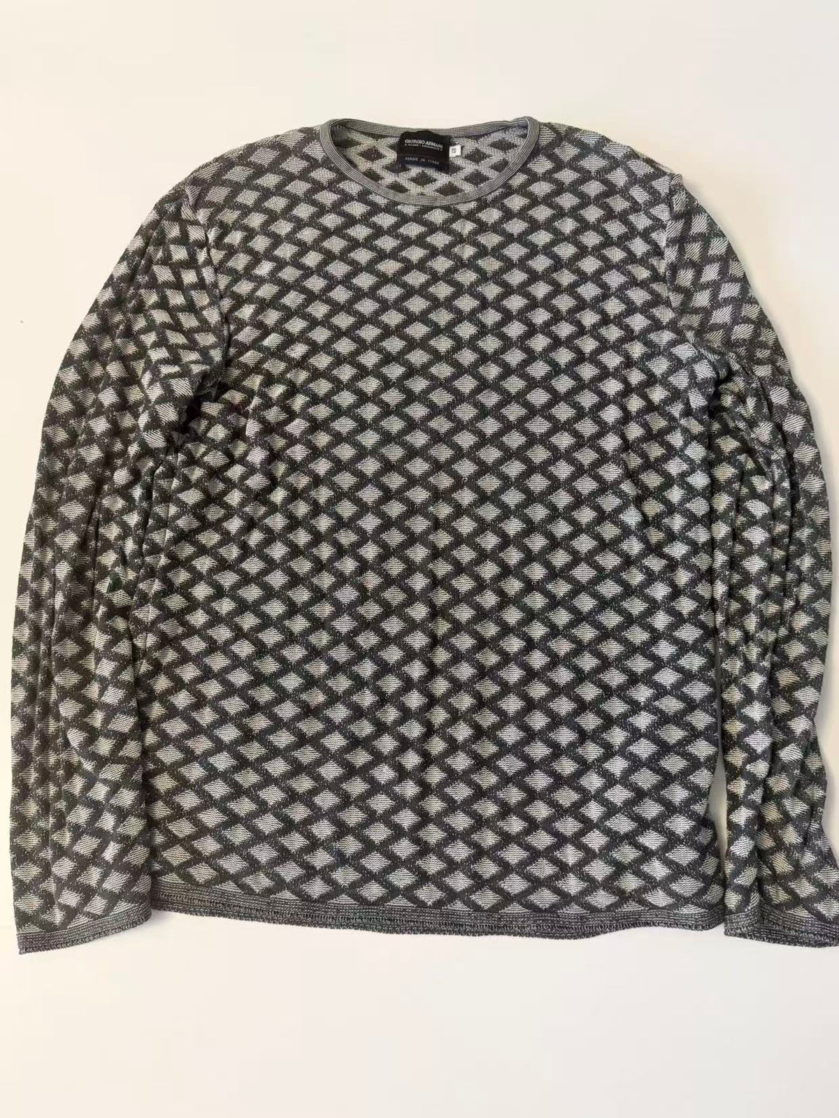 Giorgio Armani Snake Pattern Knit Top