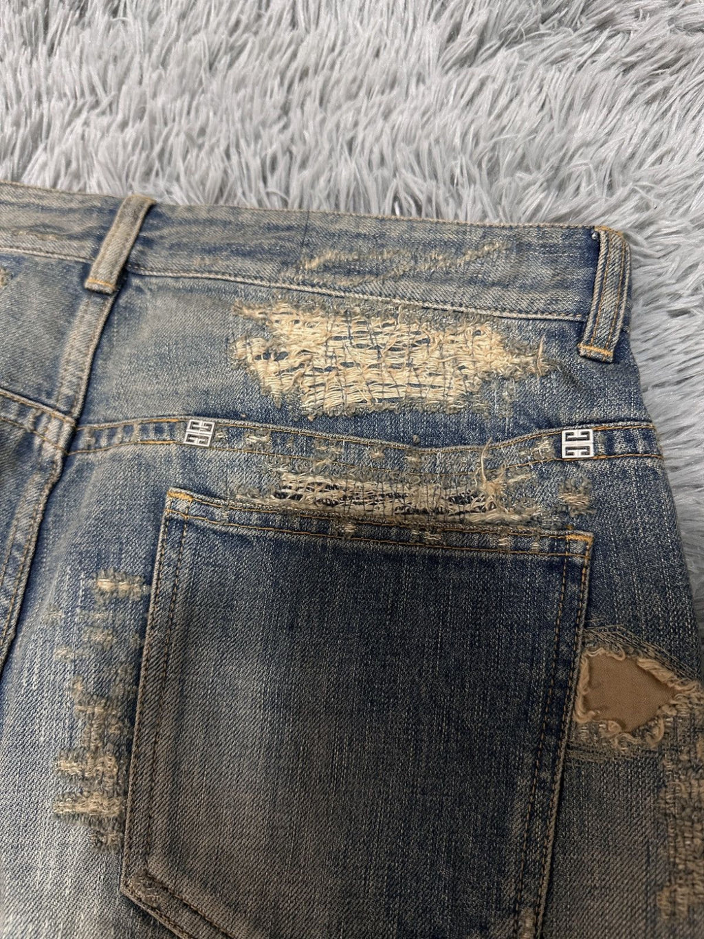 Givenchy distressed denim jeans